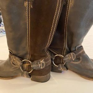 Bed Stu Soft Calf Leather/Suede Boots